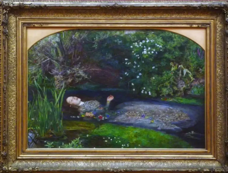 Ophelia and her tragic story through the eyes of John Everett Millais