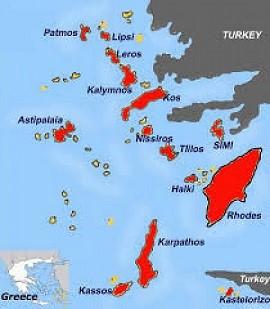 12 Adalar ve İsimleri